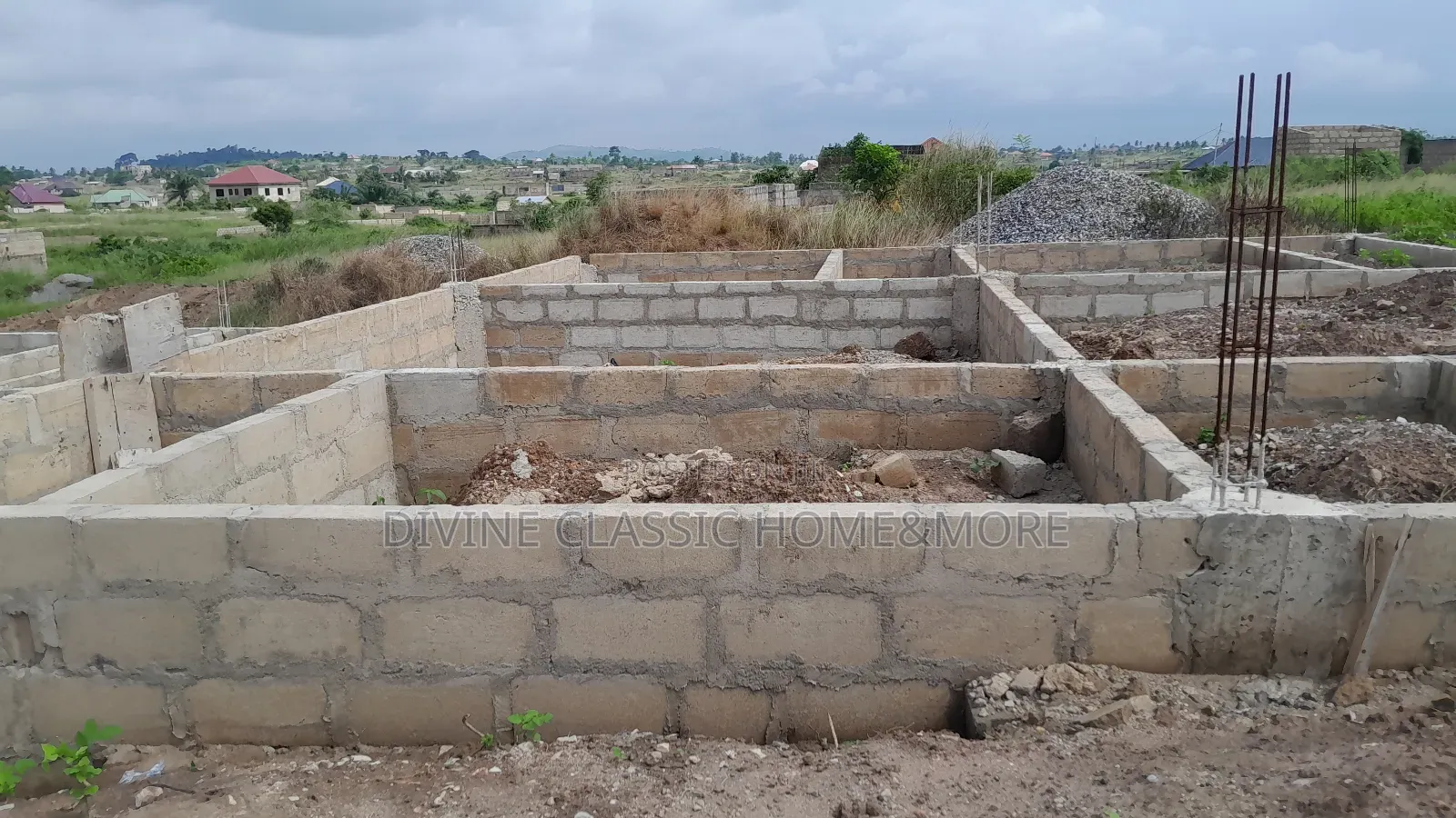 4 Units Chamber and Hall Self Contained Footings at Ashalaja in Mataheko