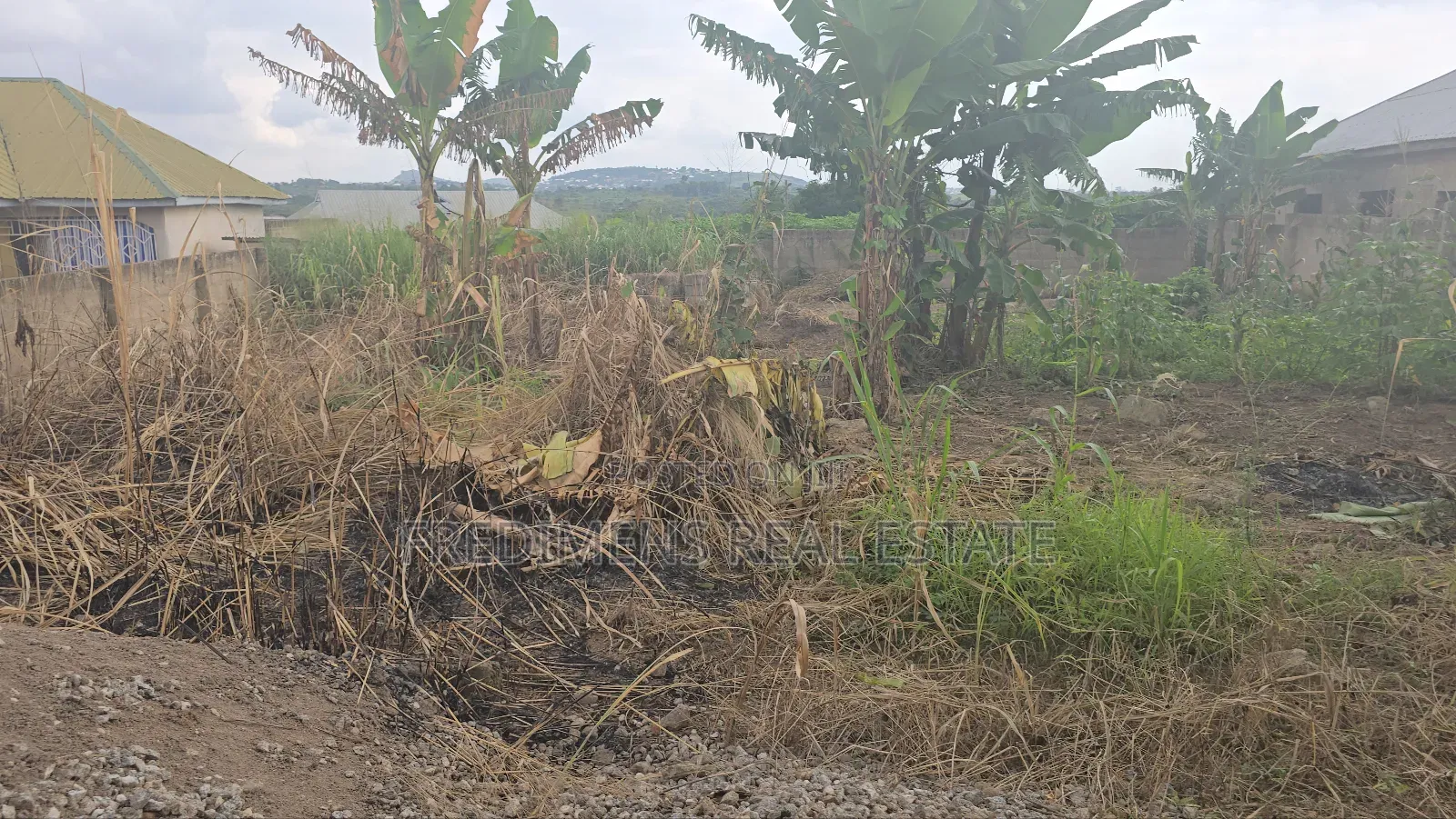 A Wall and Gated Land at Maase-Adubinso for Sale in Kwabre
