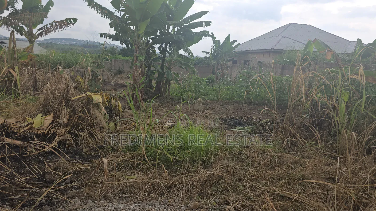 A Wall and Gated Land at Maase-Adubinso for Sale in Kwabre