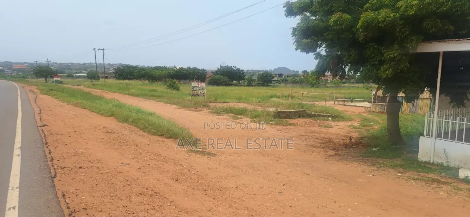 Already Demarcated / Pillars on Plots at Prampram Beach Road in Accra Metropolitan