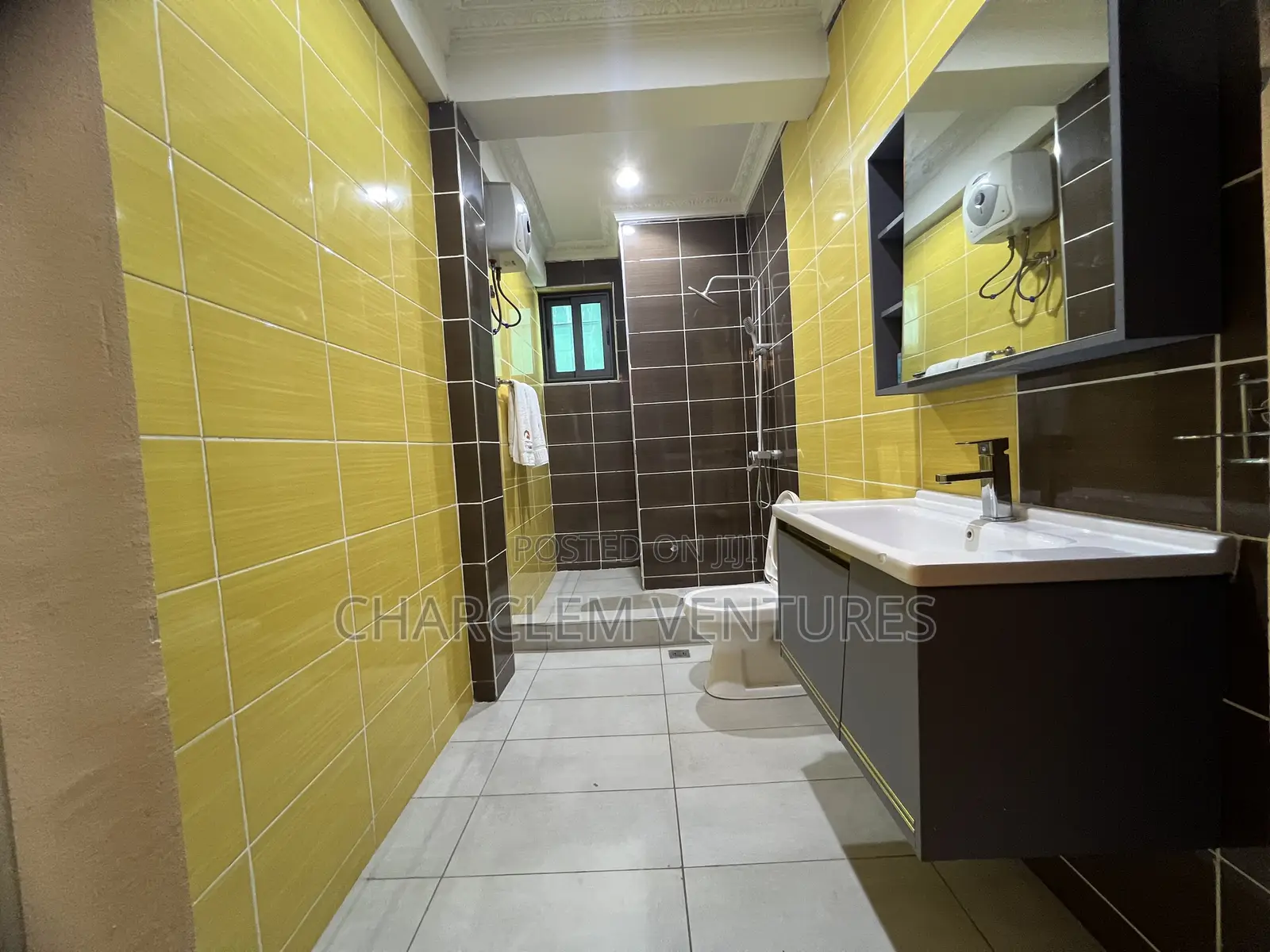 Furnished 1bdrm Apartment in Charclem Ventures, Kokomlemle for rent in Kokomlemle