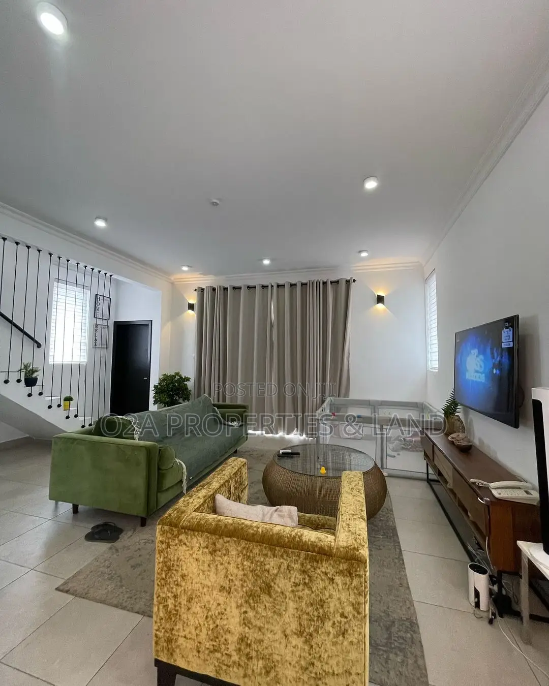 Furnished 3bdrm Townhouse / Terrace in Tseaddo for rent in Tseaddo