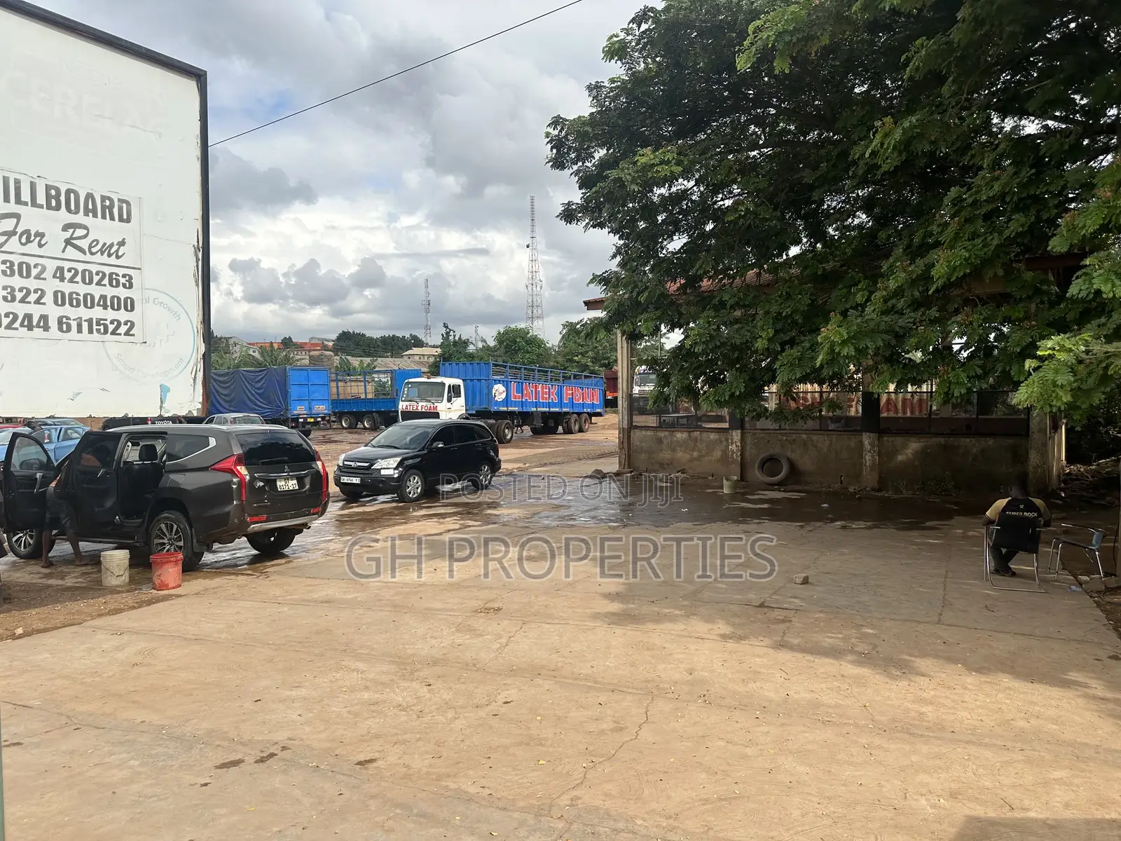 Four Plots for Sale at Atinga Junction to Kaase Main Road. in Kumasi Metropolitan