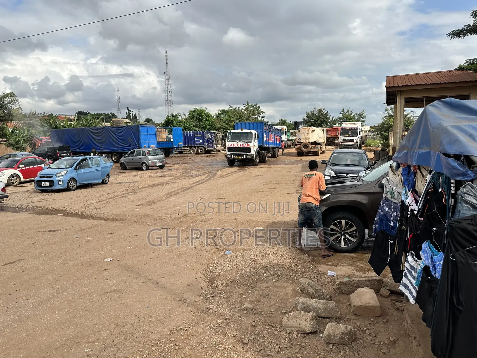 Four Plots for Sale at Atinga Junction to Kaase Main Road. in Kumasi Metropolitan