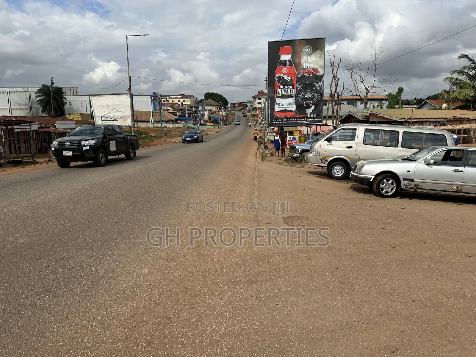 Four Plots for Sale at Atinga Junction to Kaase Main Road. in Kumasi Metropolitan