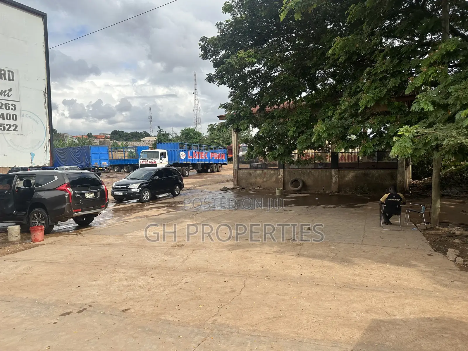 Four Plots for Sale at Atinga Junction to Kaase Main Road. in Kumasi Metropolitan
