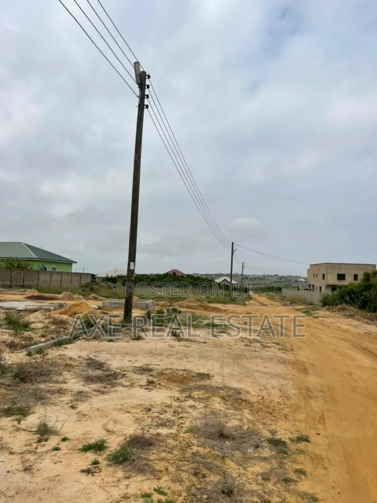 Tema Community 25> Executive Residence Half Plot. in Accra Metropolitan