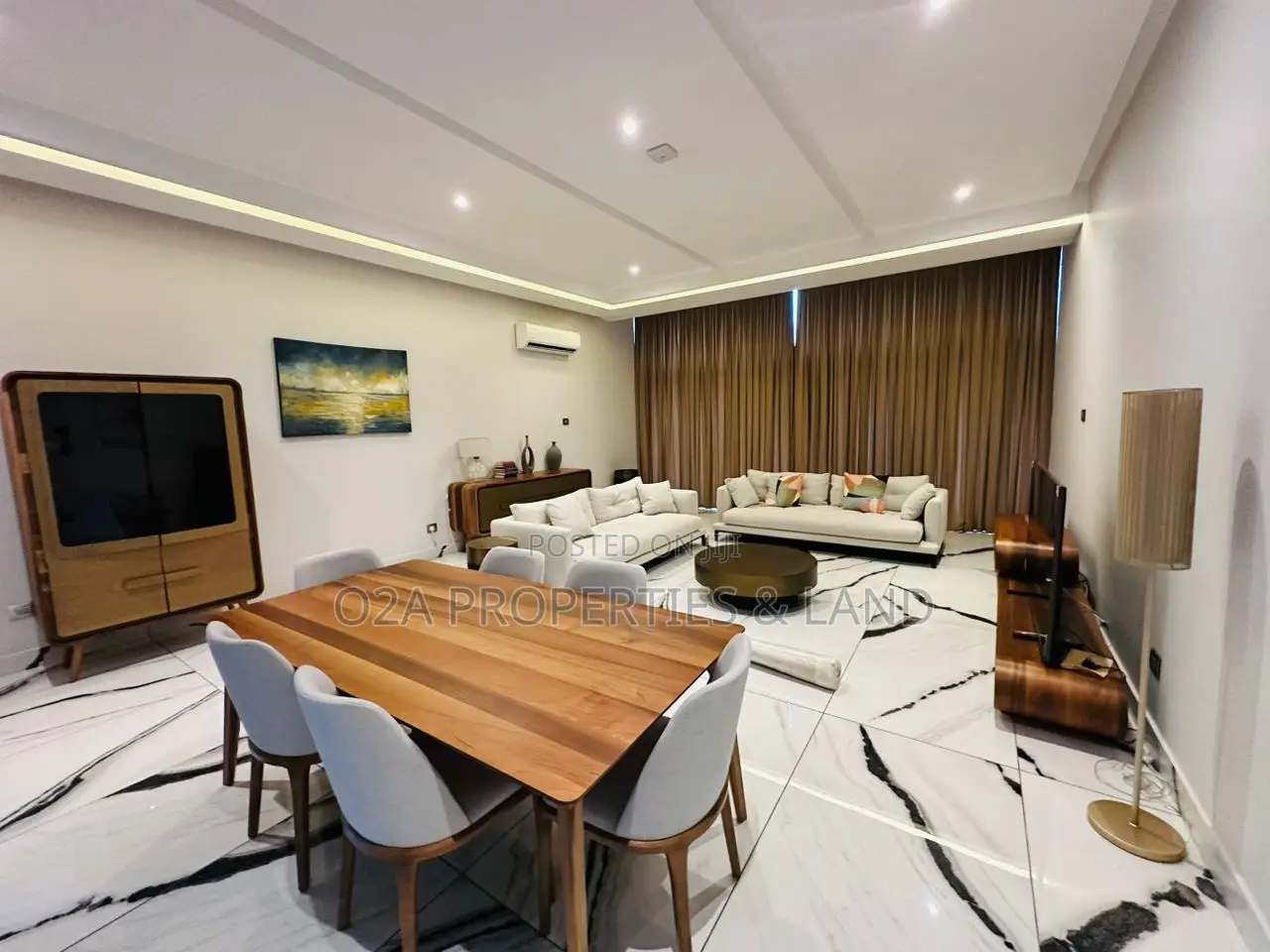 Furnished 4bdrm House in East Legon, American House for rent in American House