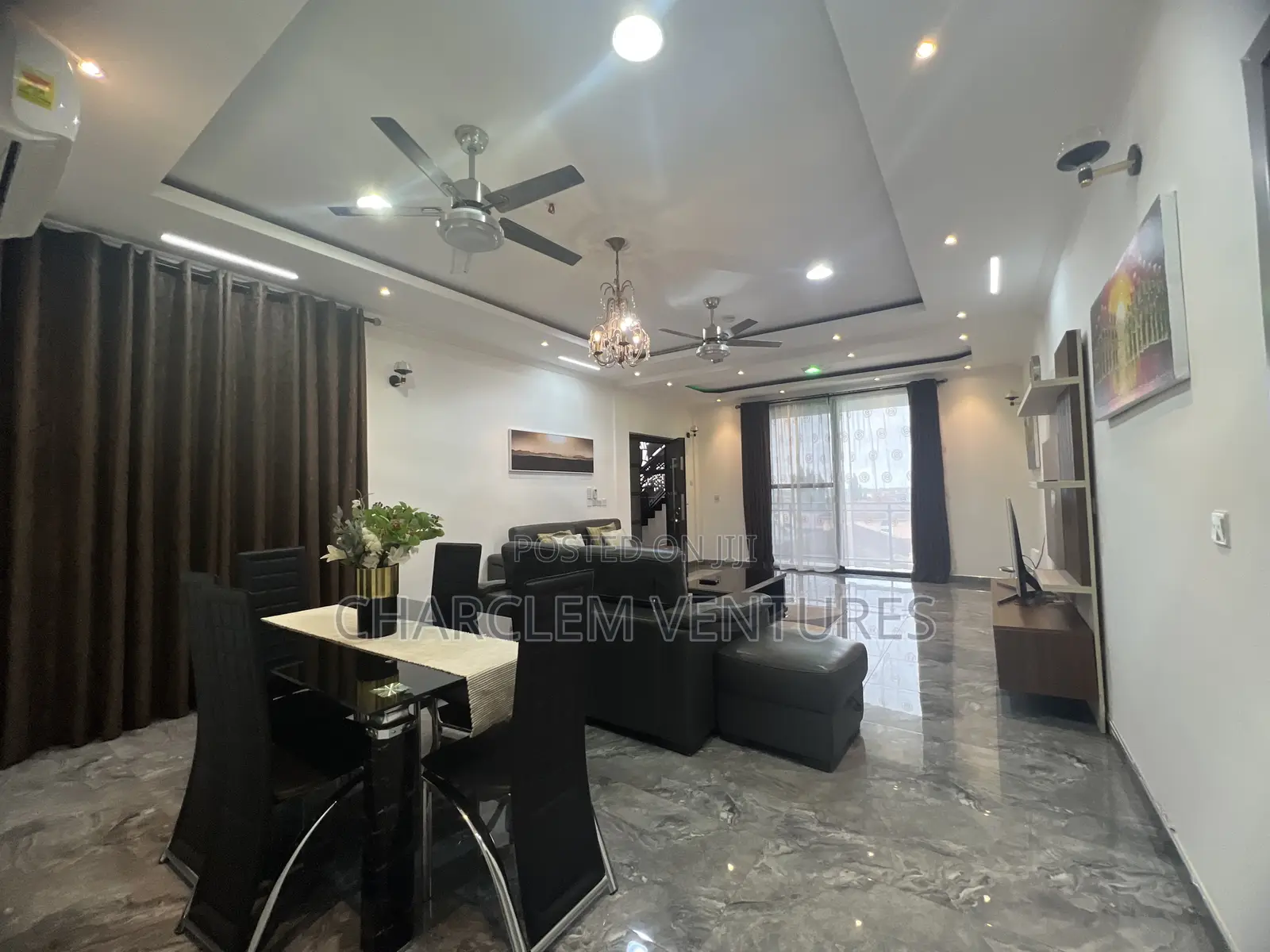 Furnished 2bdrm Apartment in Charclem Ventures, Accra Metropolitan in Accra Metropolitan