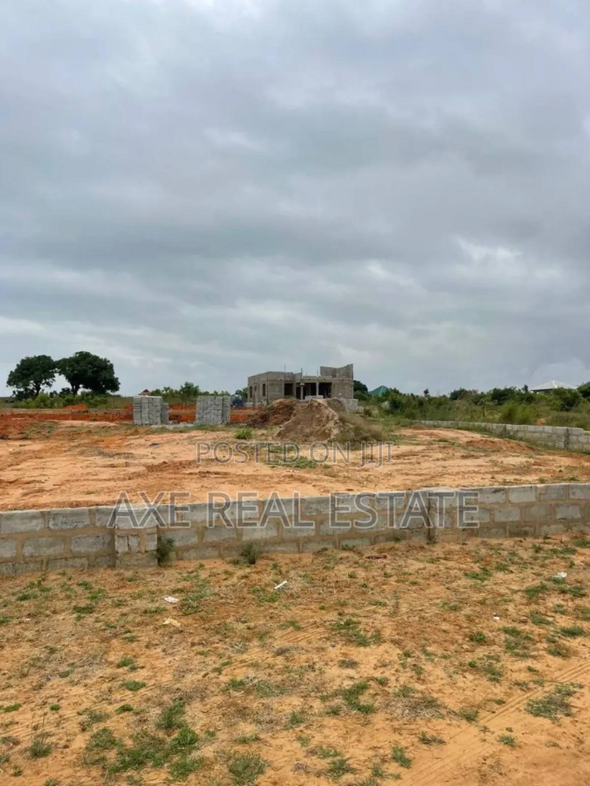 Freshly Measured Plots at Prampram Beach Road in Accra Metropolitan
