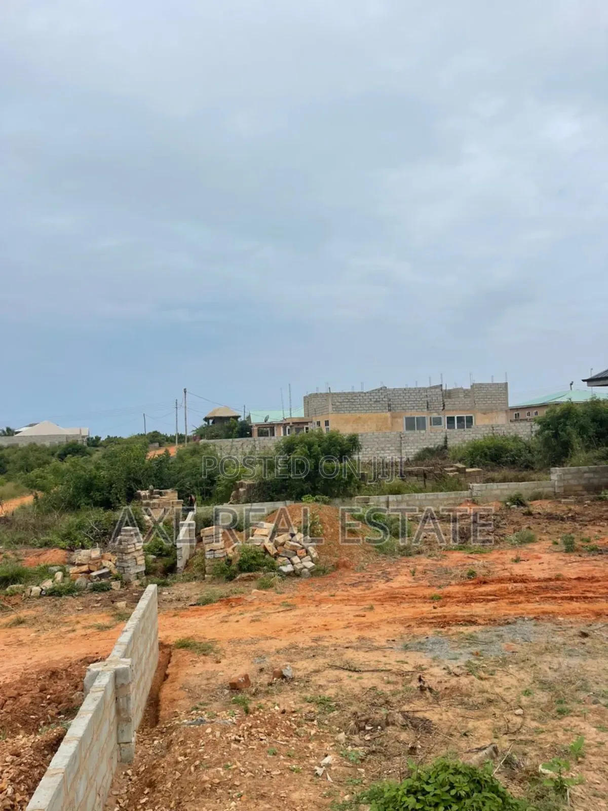 Accurate Demarcation on Half Plot at Tema Community 25 in Accra Metropolitan
