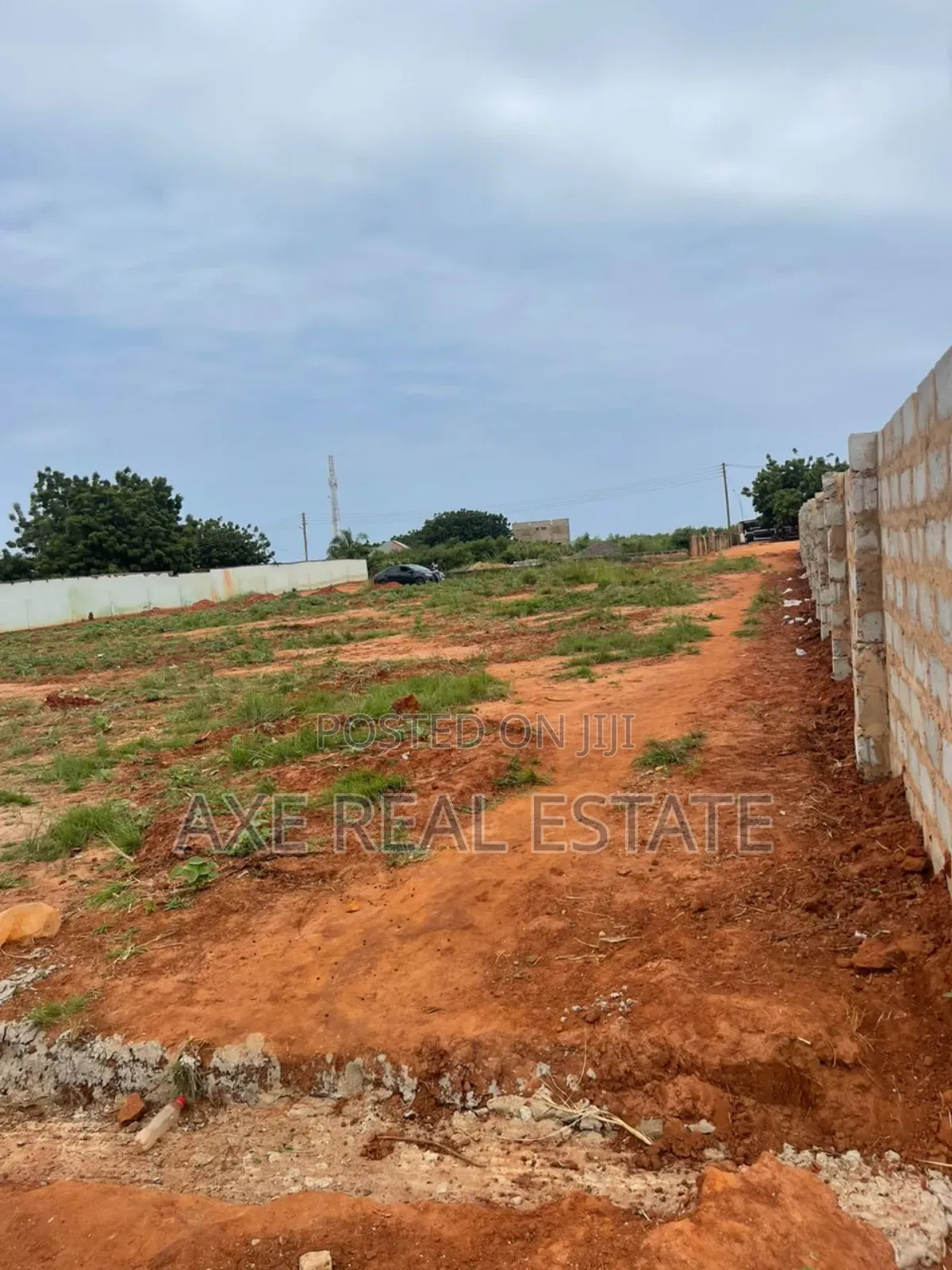 Get Half Plot // Developed Location - Tema Community 25 in Accra Metropolitan
