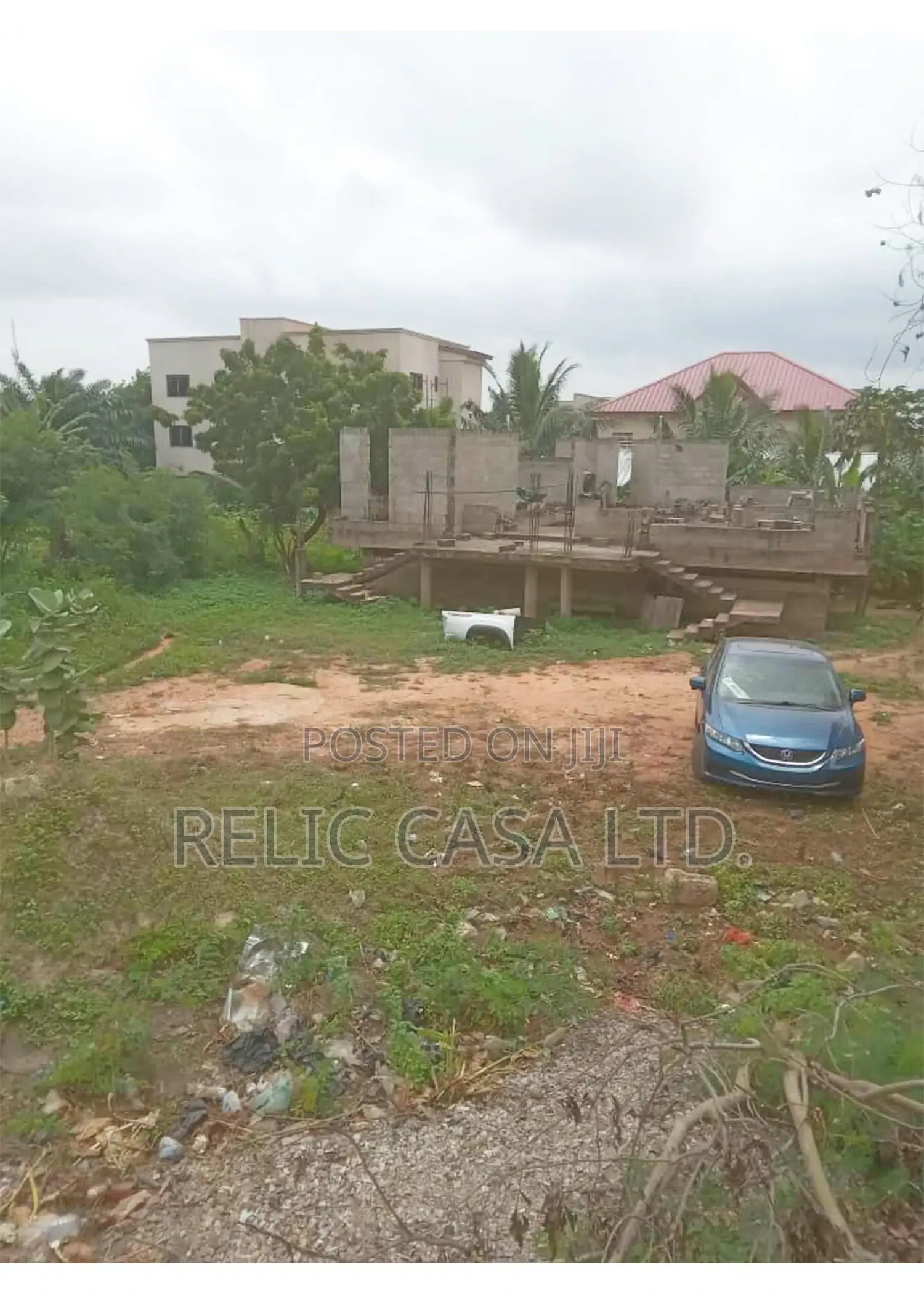 2 Plots of Land for Sale at Achimota Gulf Hills, Titled in School Area