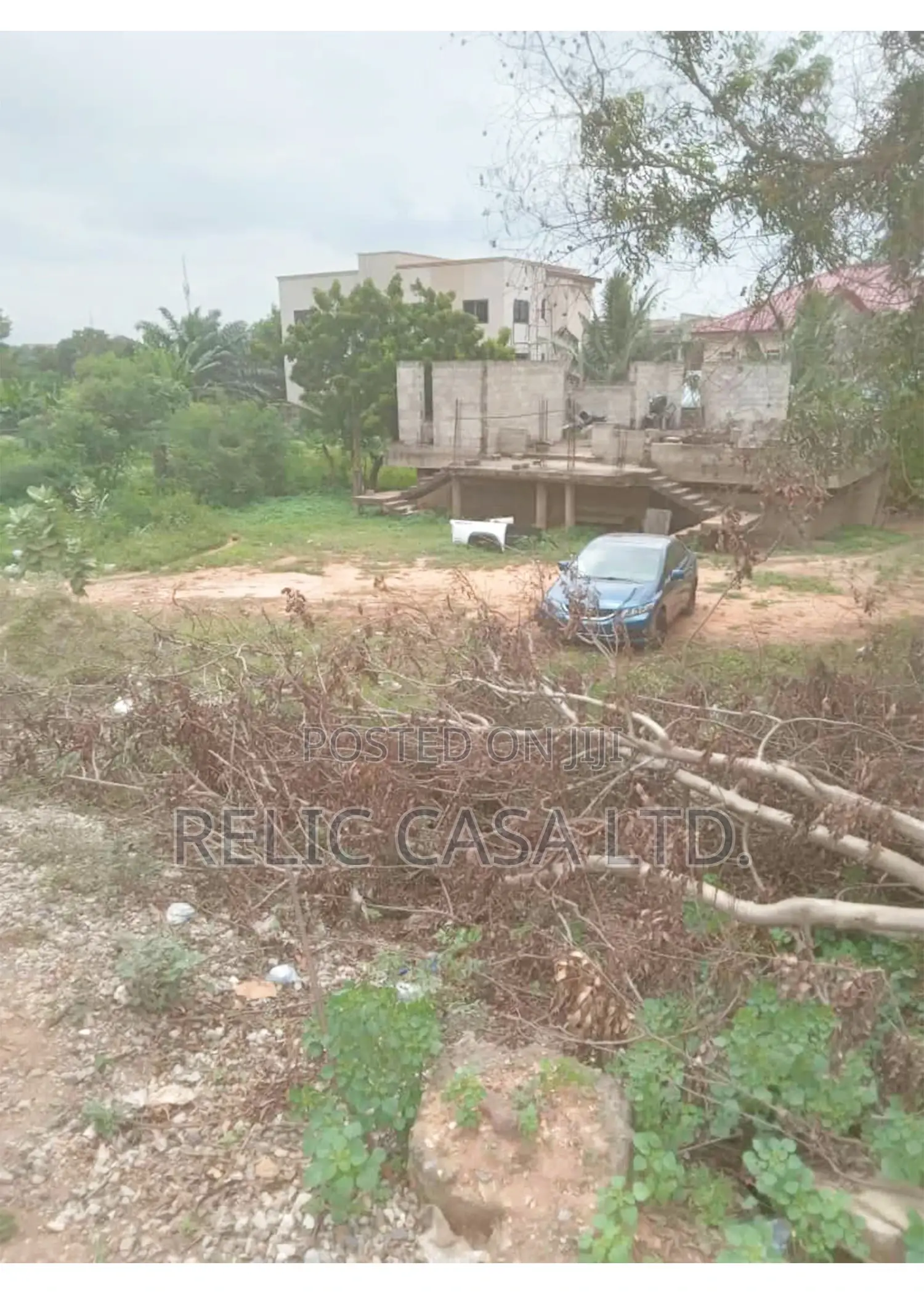 2 Plots of Land for Sale at Achimota Gulf Hills, Titled in School Area