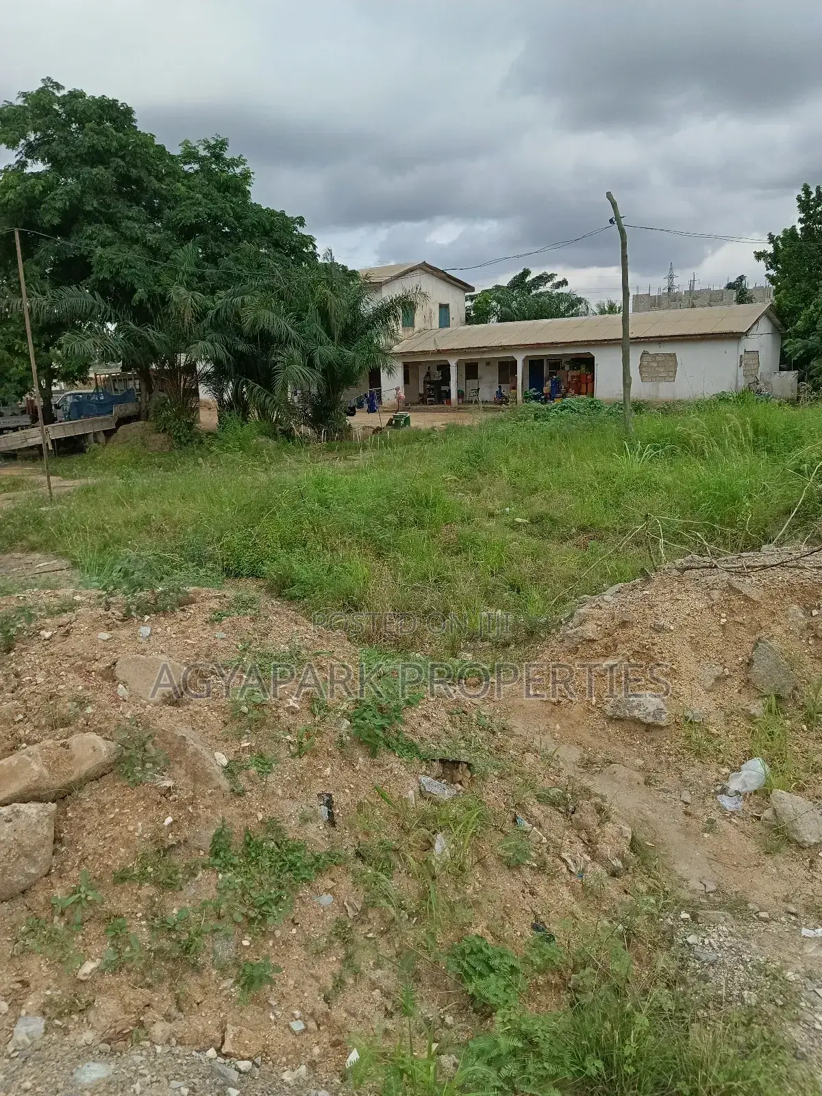 10 Plots of Title Land at Amasaman High Way ( Road Side) in Amasaman