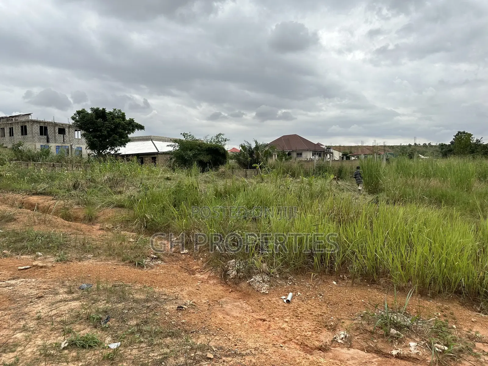Half Plot for Sale at Kaase Oti. in Kumasi Metropolitan
