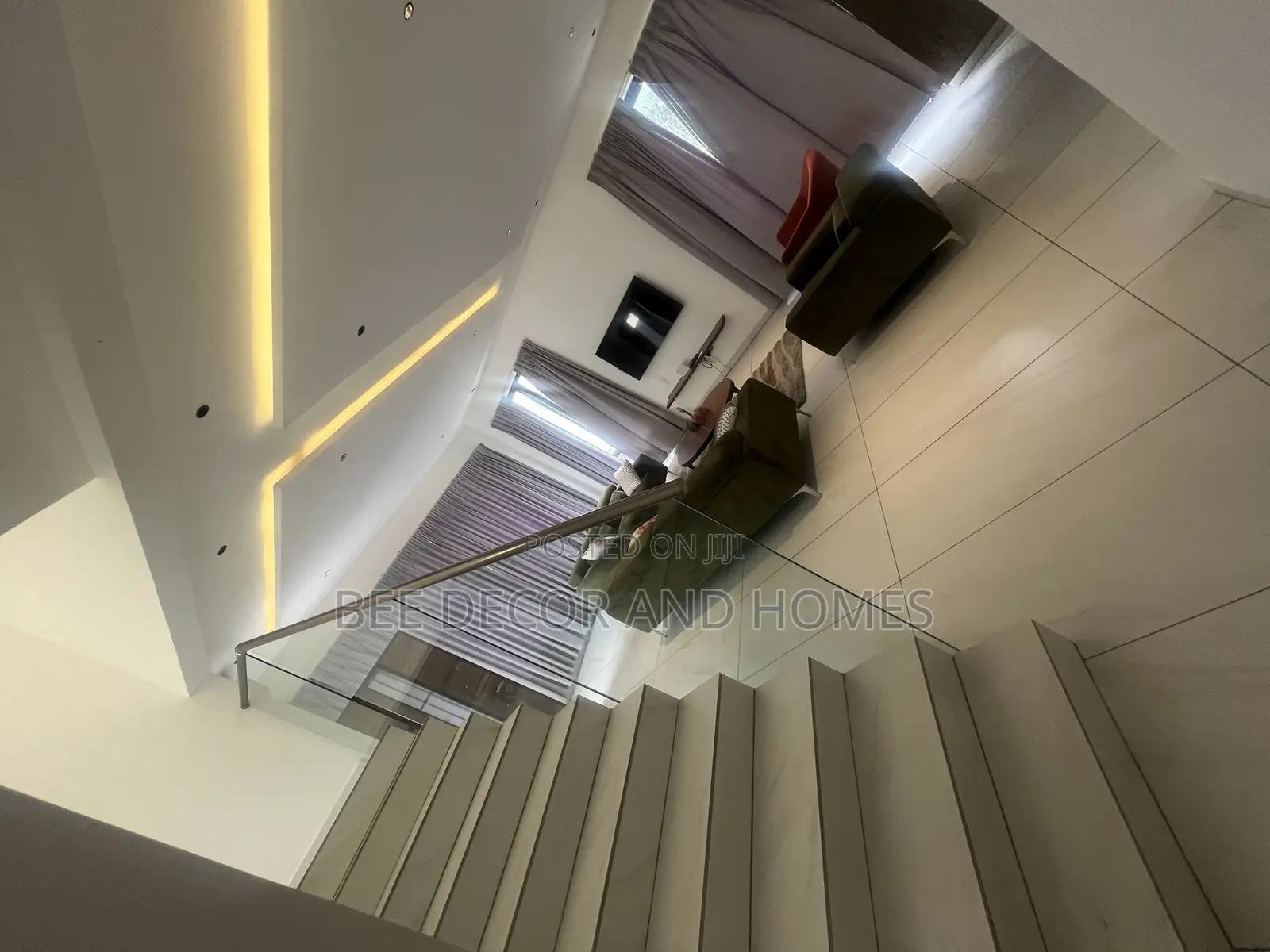 Furnished 3bdrm Townhouse / Terrace in Bee Decor & Homes, Dzorwulu in Dzorwulu
