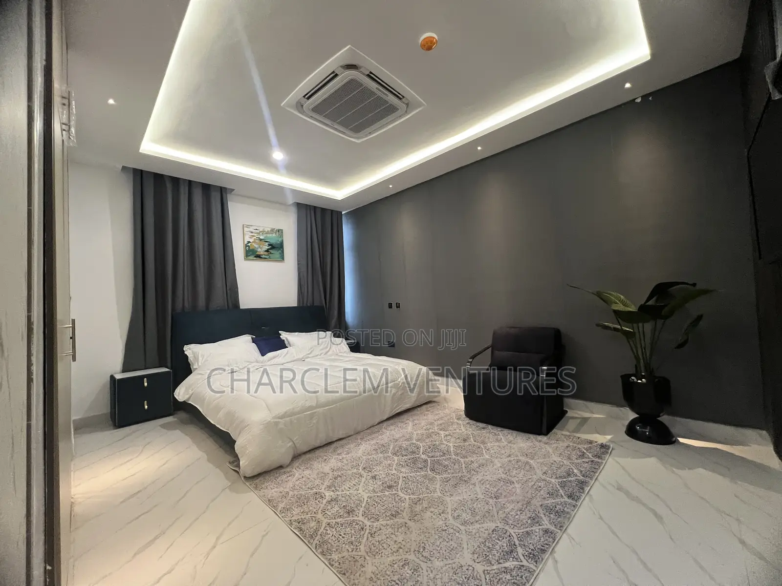 Furnished 1bdrm Apartment in Charclem Ventures, Accra Metropolitan in Accra Metropolitan