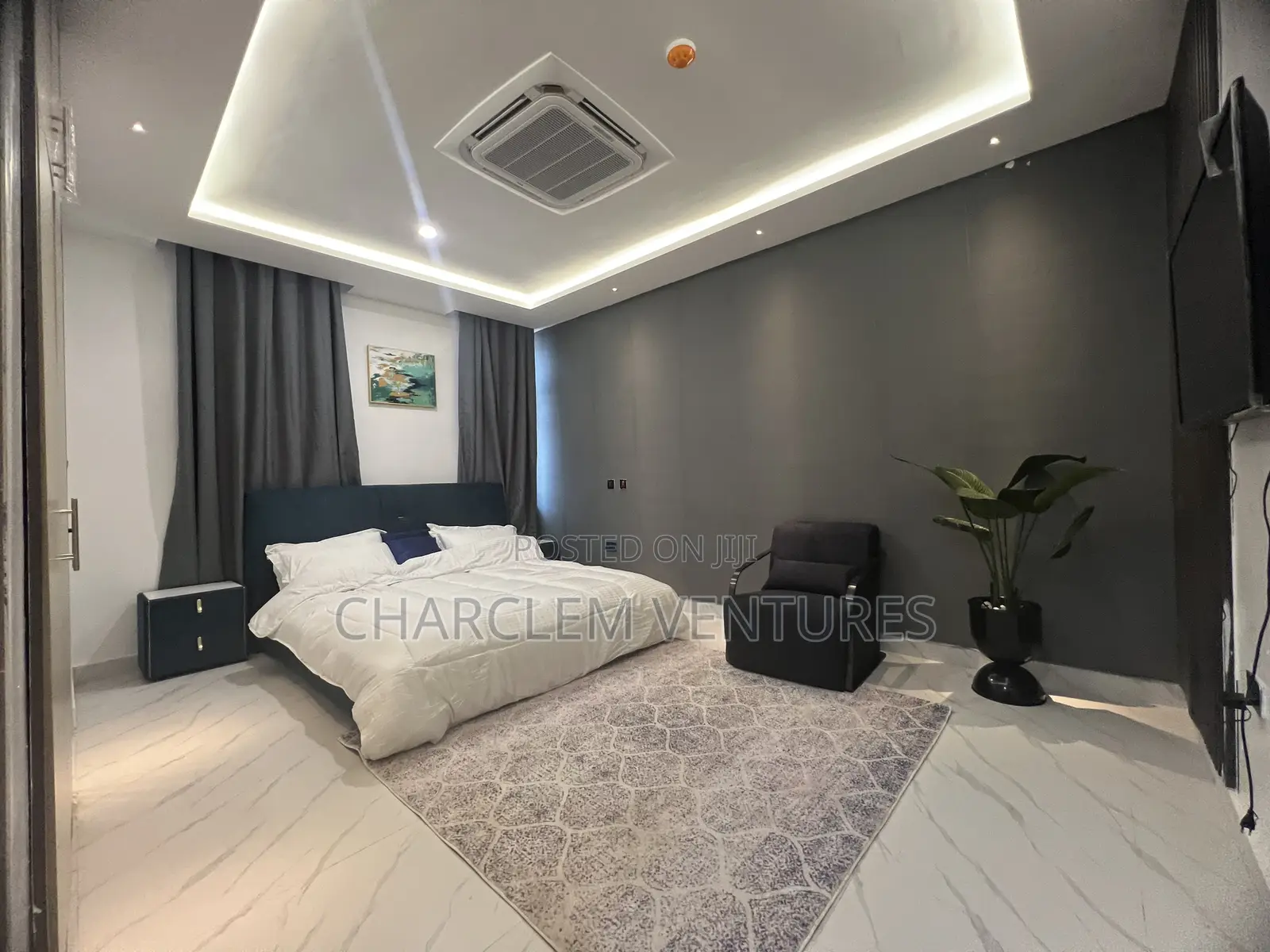 Furnished 1bdrm Apartment in Charclem Ventures, Accra Metropolitan in Accra Metropolitan