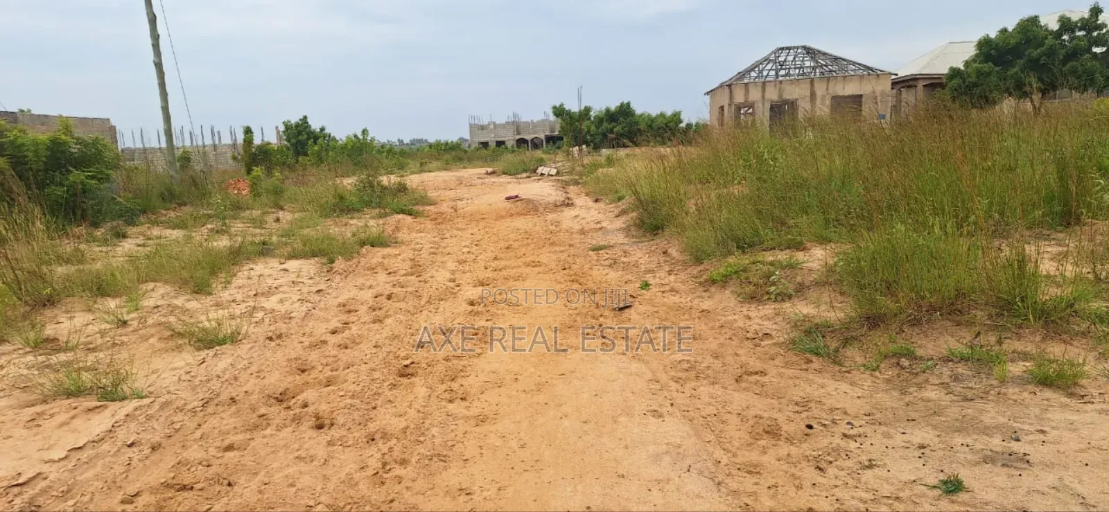 Pillars on Documented Lands at Prampram Beach Lane in Accra Metropolitan