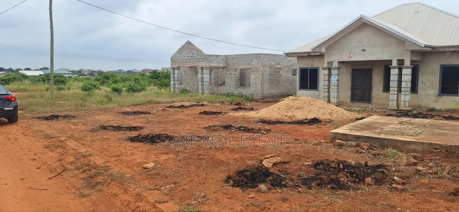 Demarcated Half Plot// Free Discount at Tema Community 25 in Accra Metropolitan