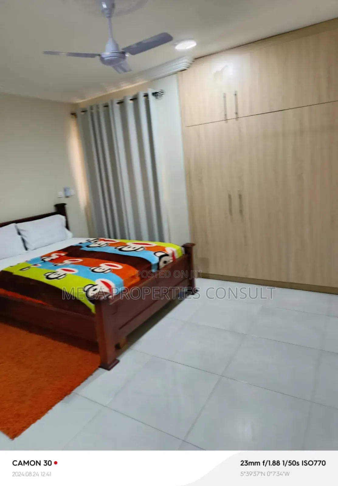 Furnished 1bdrm Apartment in Adjiringanor for Short Stay in Adjiriganor