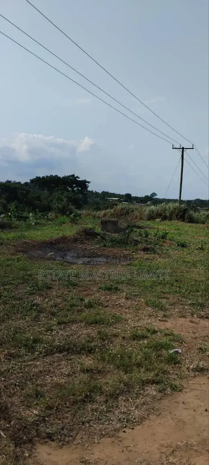 Tittled Developed Land at Dominase on the Winneba Road in Gomoa East
