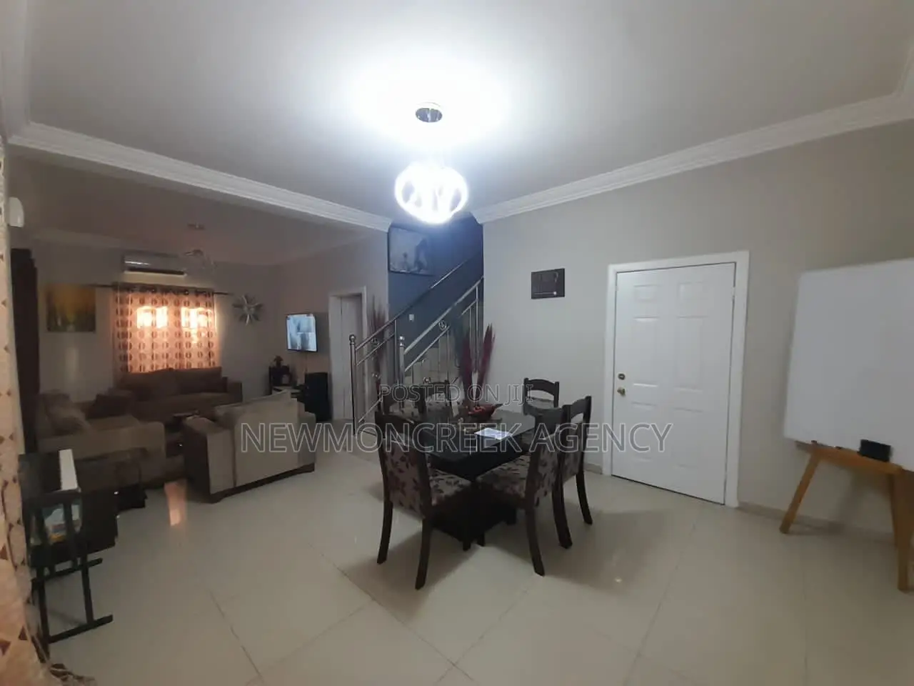 Furnished 3bdrm Duplex in Gated Est.Spintex., Accra Metropolitan in Accra Metropolitan
