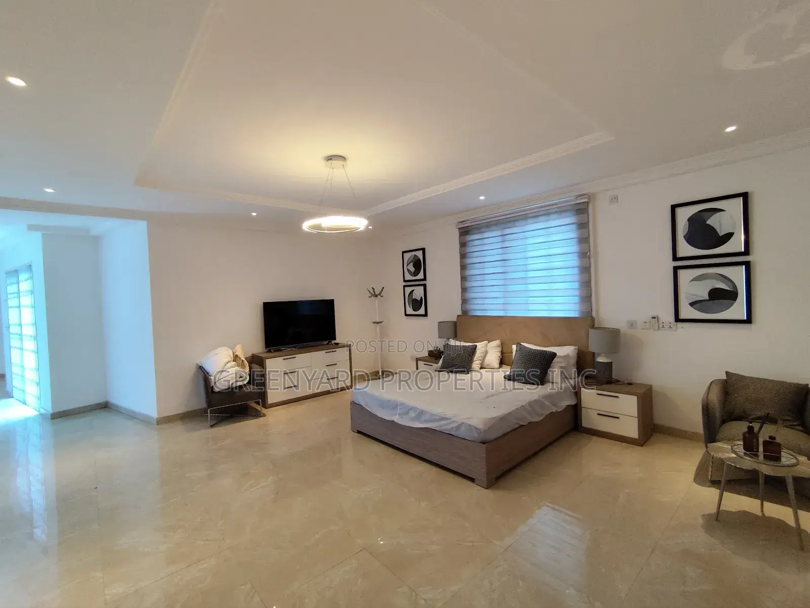 Furnished 3bdrm Townhouse / Terrace in Adjiringanor, East Legon in East Legon