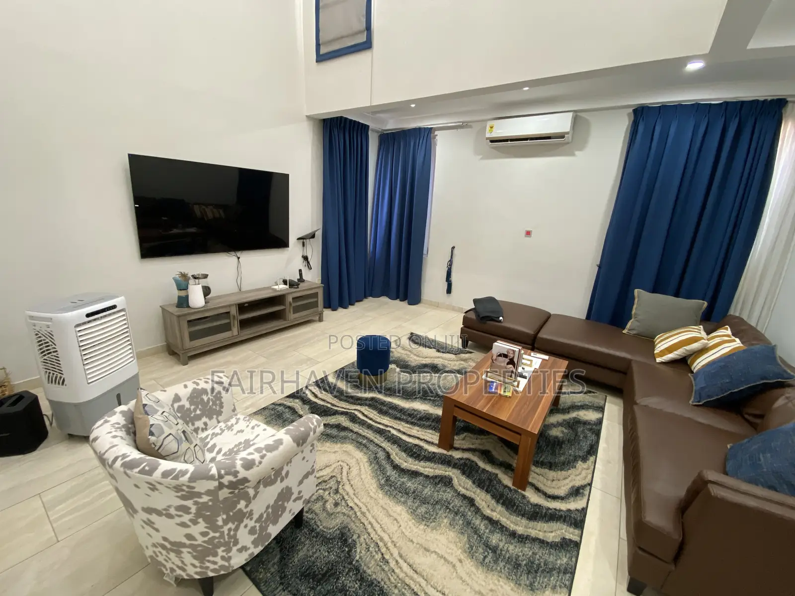 Furnished 4bdrm Townhouse / Terrace for rent in Airport Residential Area