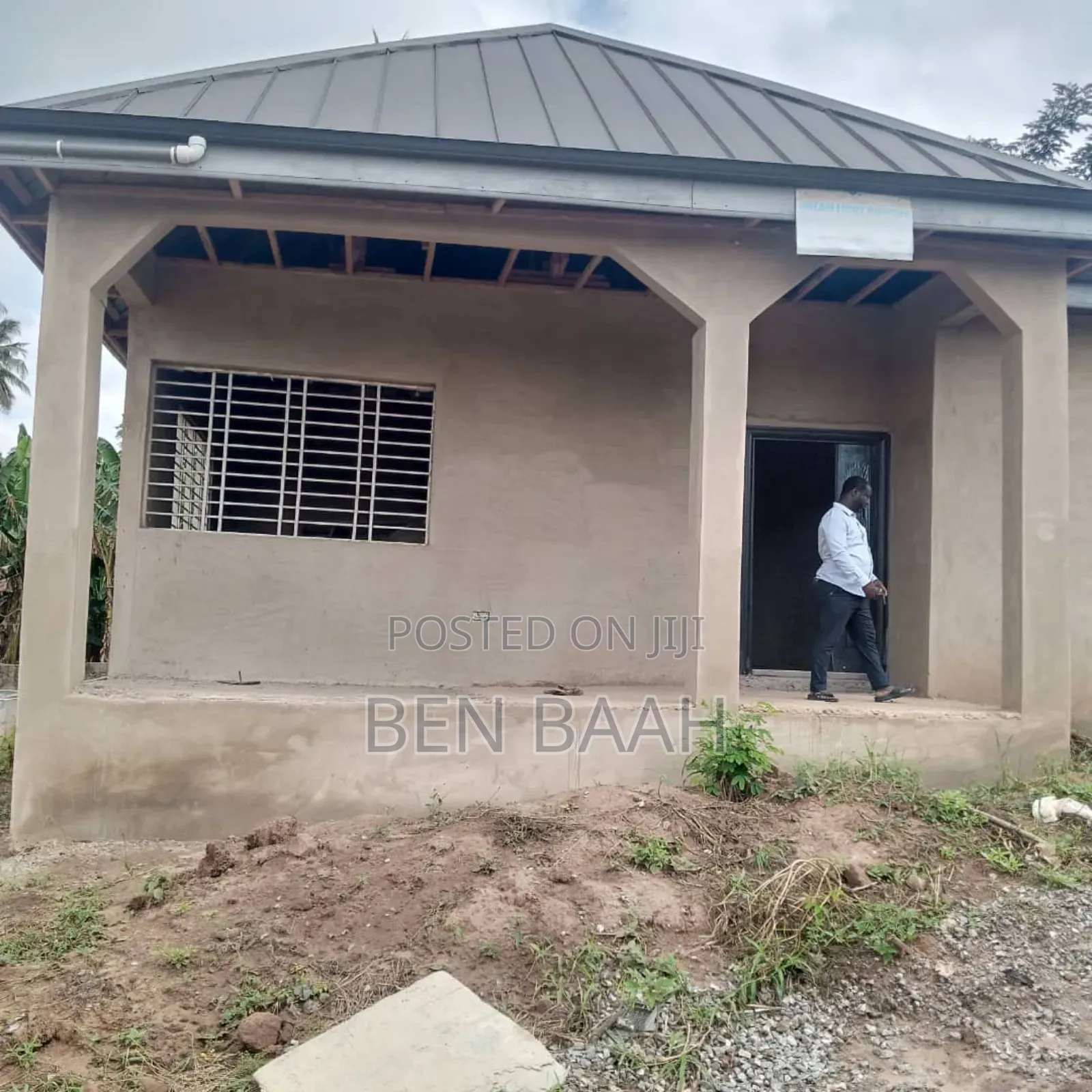 Register Title Land Two Plot Wt Three Bedrooms on It in Amasaman