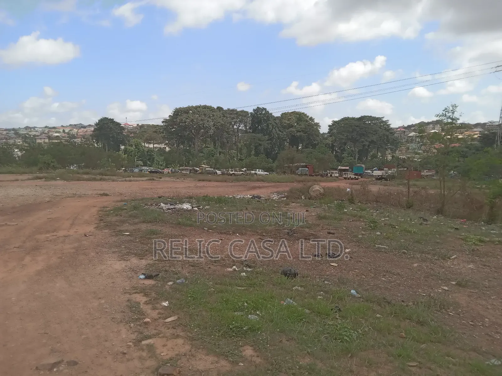 Titled Land for Sale at Pokuase Accra | by the Main in Pokuase