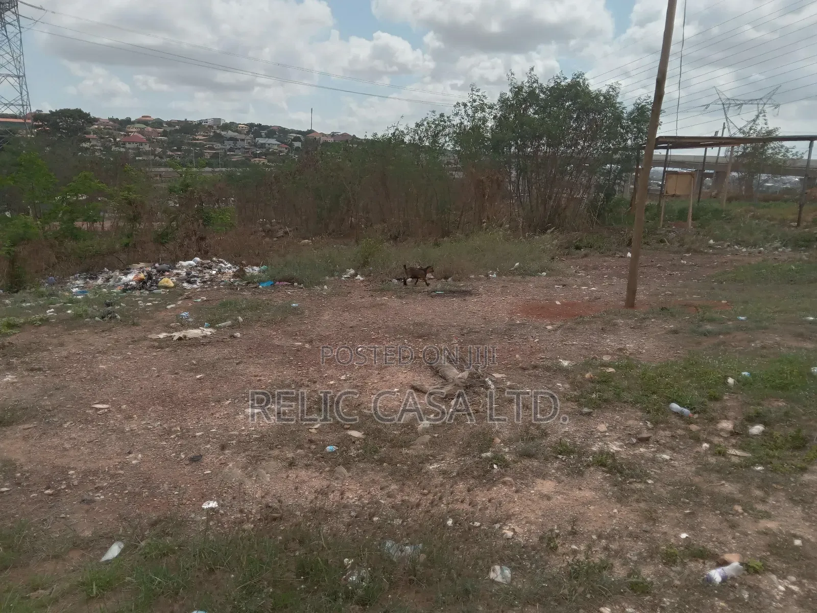 Titled Land for Sale at Pokuase Accra | by the Main in Pokuase