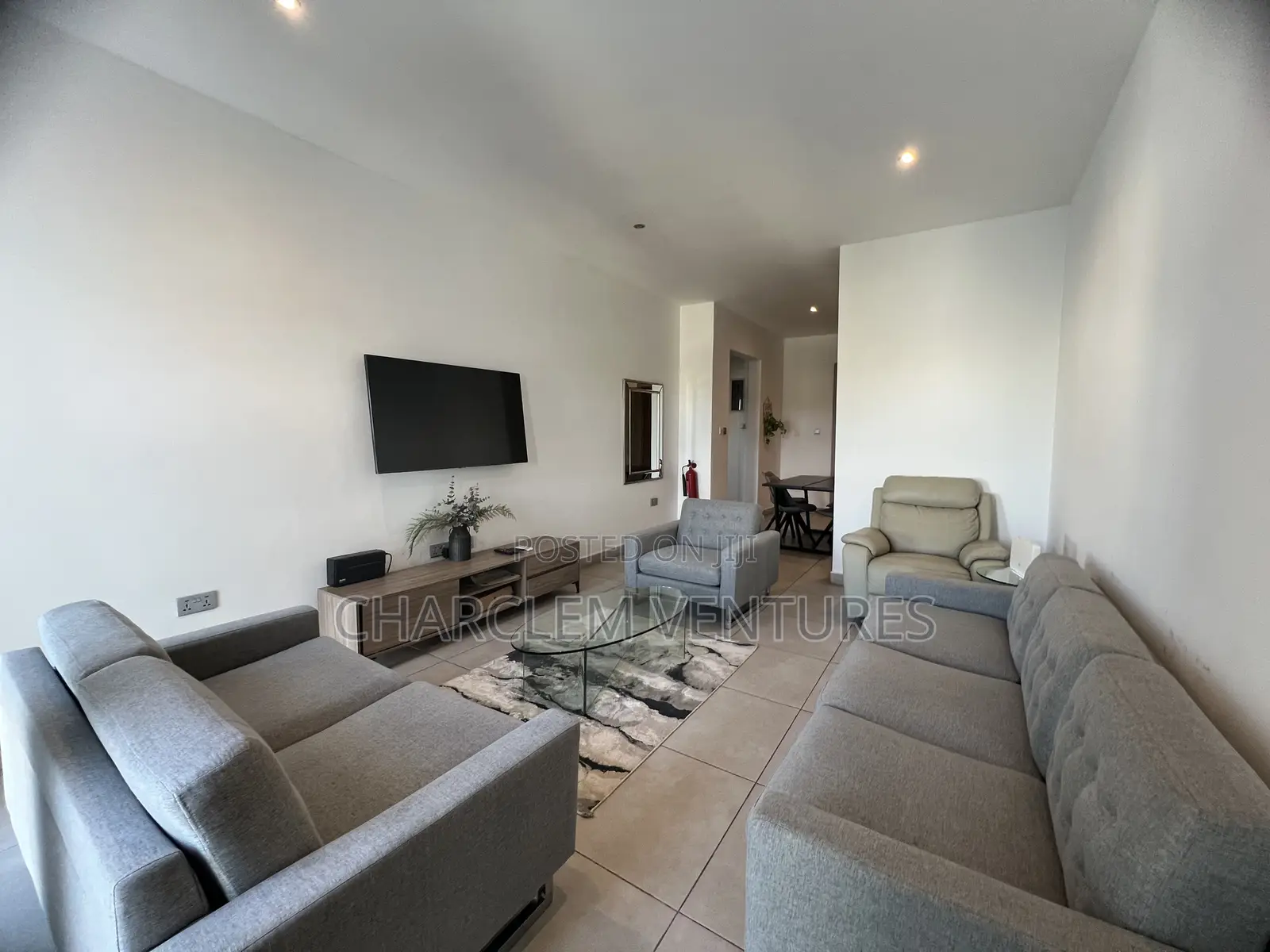 Furnished 2bdrm Apartment in Charclem Ventures, Cantonments for rent in Cantonments