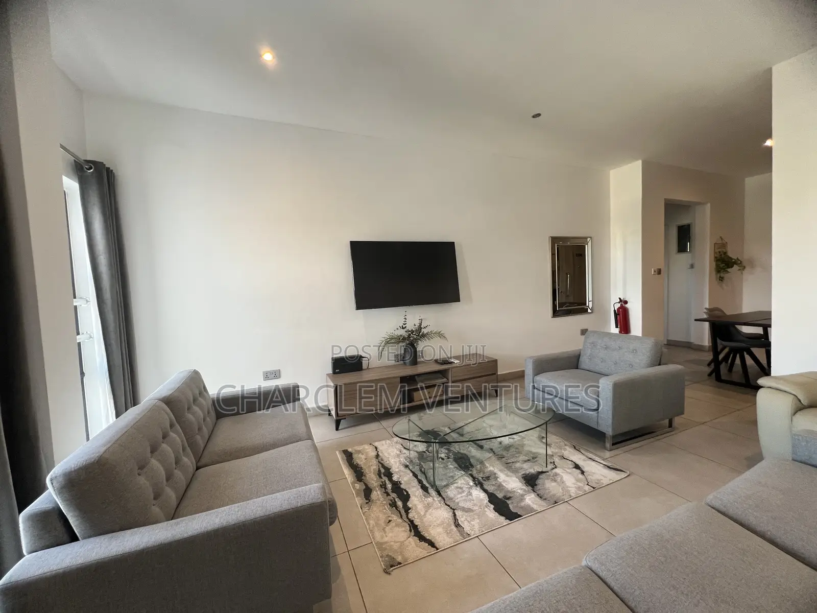 Furnished 2bdrm Apartment in Charclem Ventures, Cantonments for rent in Cantonments