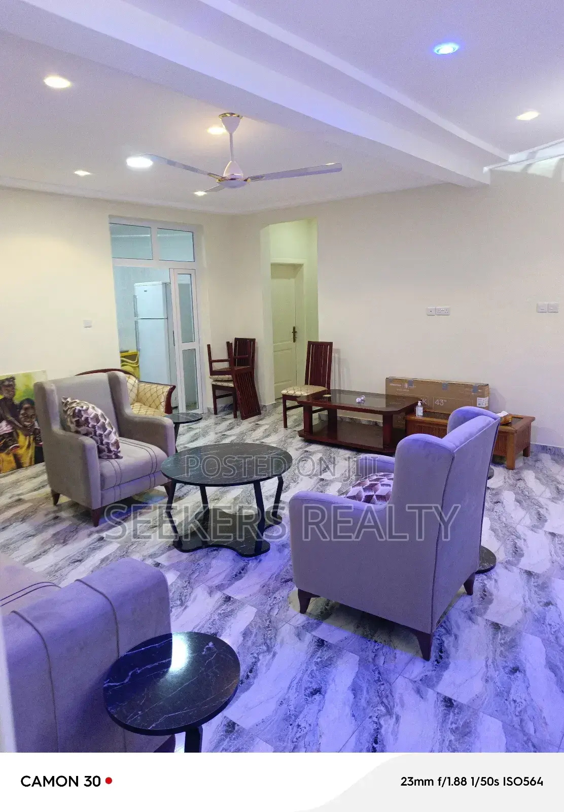 Furnished 3bdrm Apartment in Seekers Realty, US Embassy Area for rent in US Embassy Area