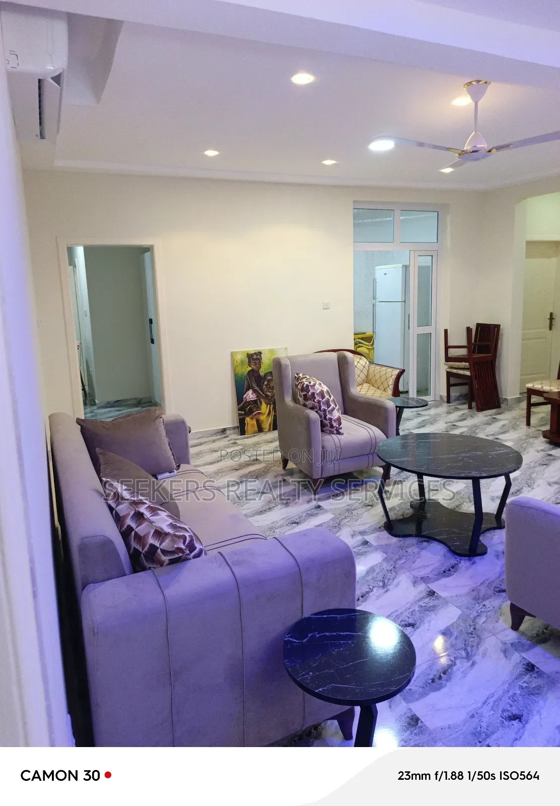 Furnished 3bdrm Apartment in Seekers Realty, US Embassy Area for rent in US Embassy Area