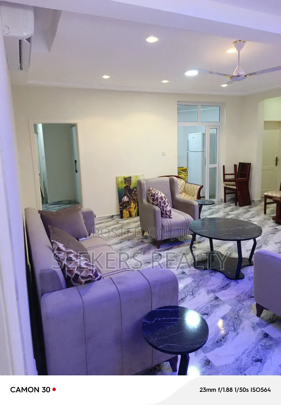 Furnished 3bdrm Apartment in Seekers Realty, US Embassy Area for rent in US Embassy Area
