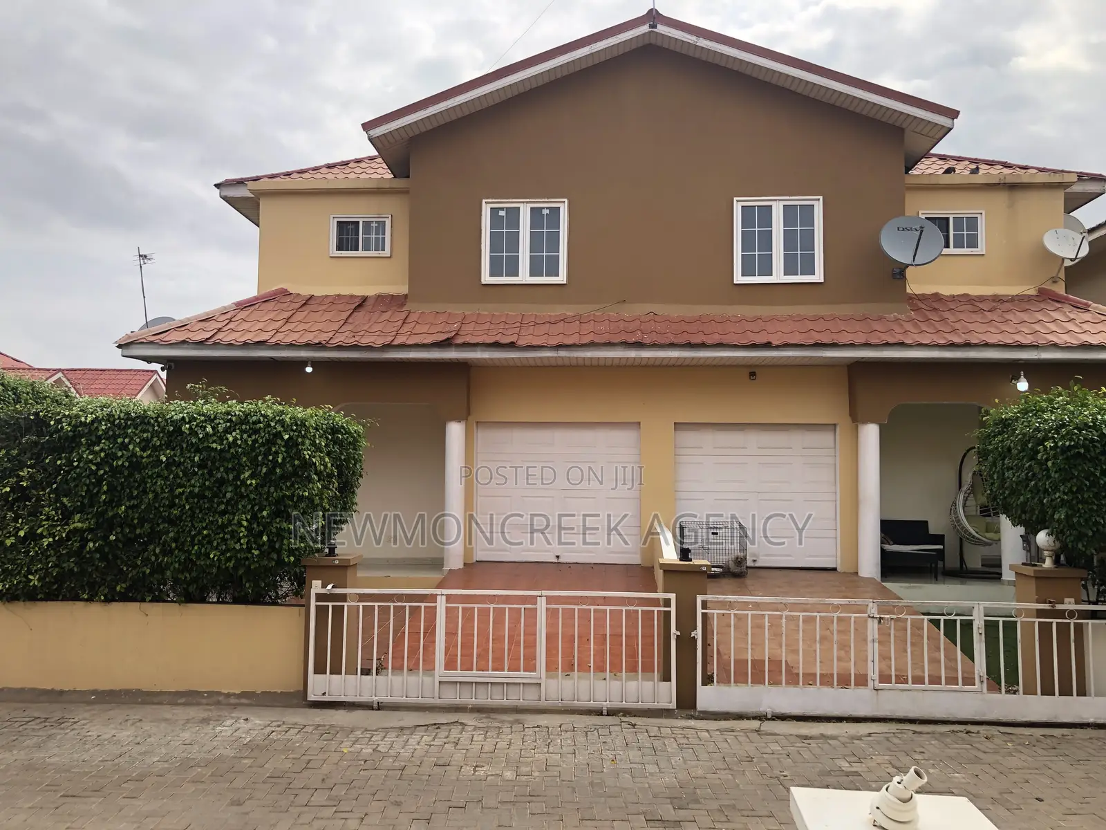 Furnished 3bdrm Duplex in Gated Estate Spintex, Accra Metropolitan in Accra Metropolitan