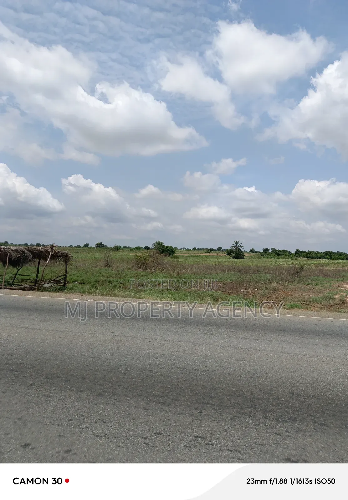 100 Acres Roadside Industrial Land at Dawa in Prampram