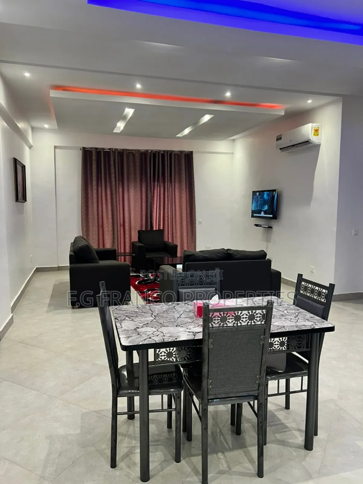 Furnished 2bdrm Apartment in Kg. Franco, East Legon for rent in East Legon