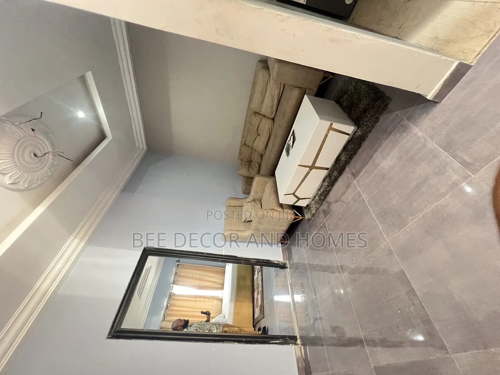 Furnished 1bdrm Room & Parlour in Bee Decor & Homes, Dzorwulu for rent in Dzorwulu