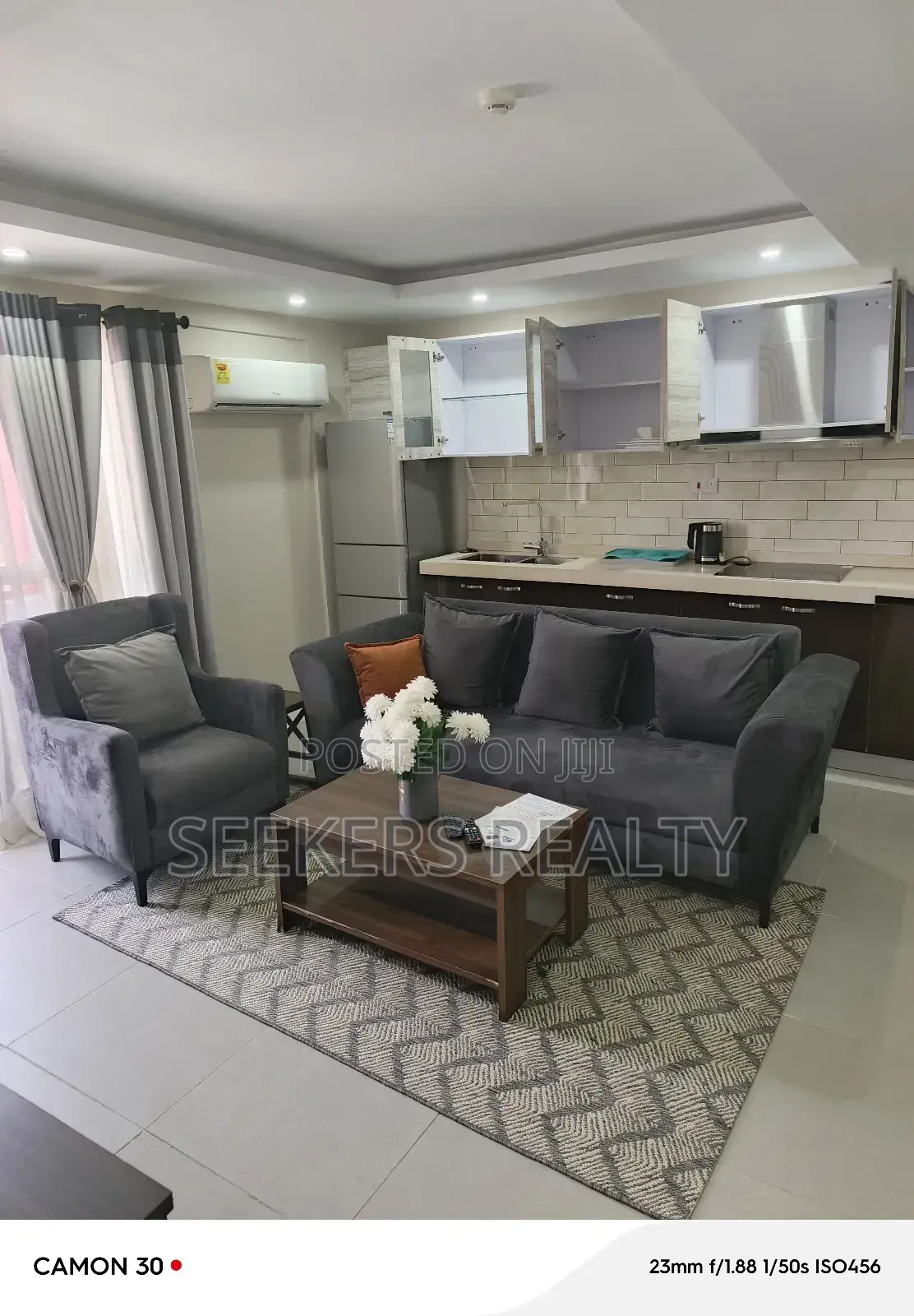 Furnished 1bdrm Apartment in Seekers Realty., Osu for rent in Osu