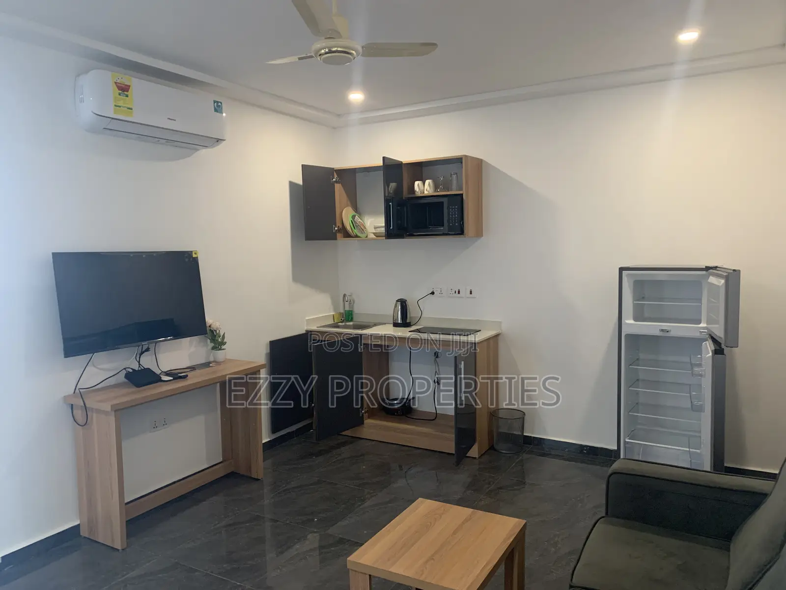 Furnished 1bdrm Apartment in East Legon Mempeasem for rent in East Legon