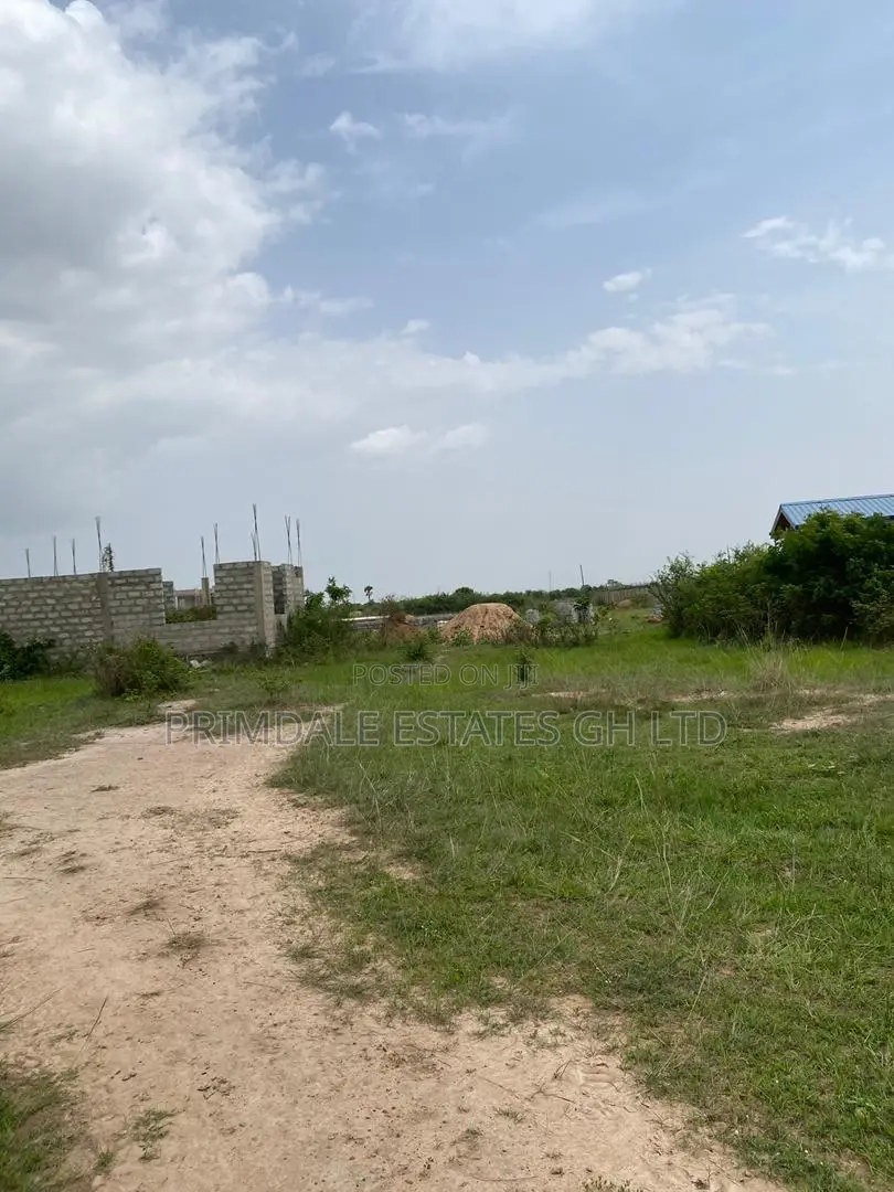 Titled Estate Well Demarcated Plots Afienya on Sale in Accra Metropolitan