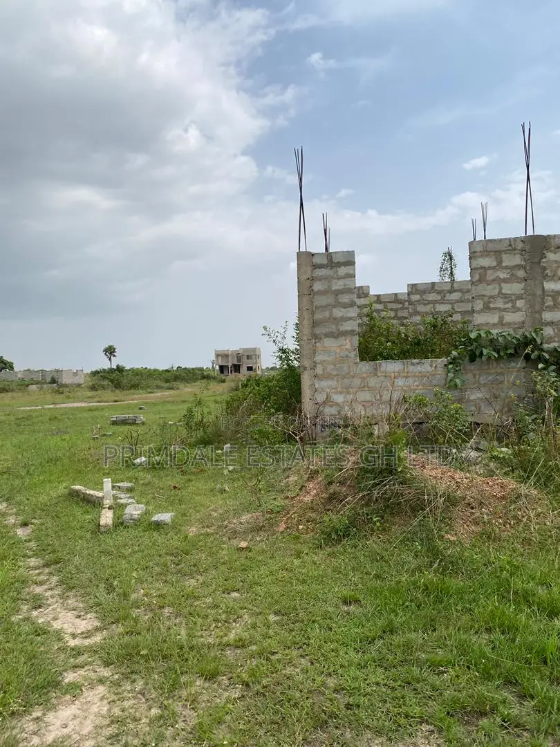Surveryed Estate Lands for Sale at Afienya in Sakumono