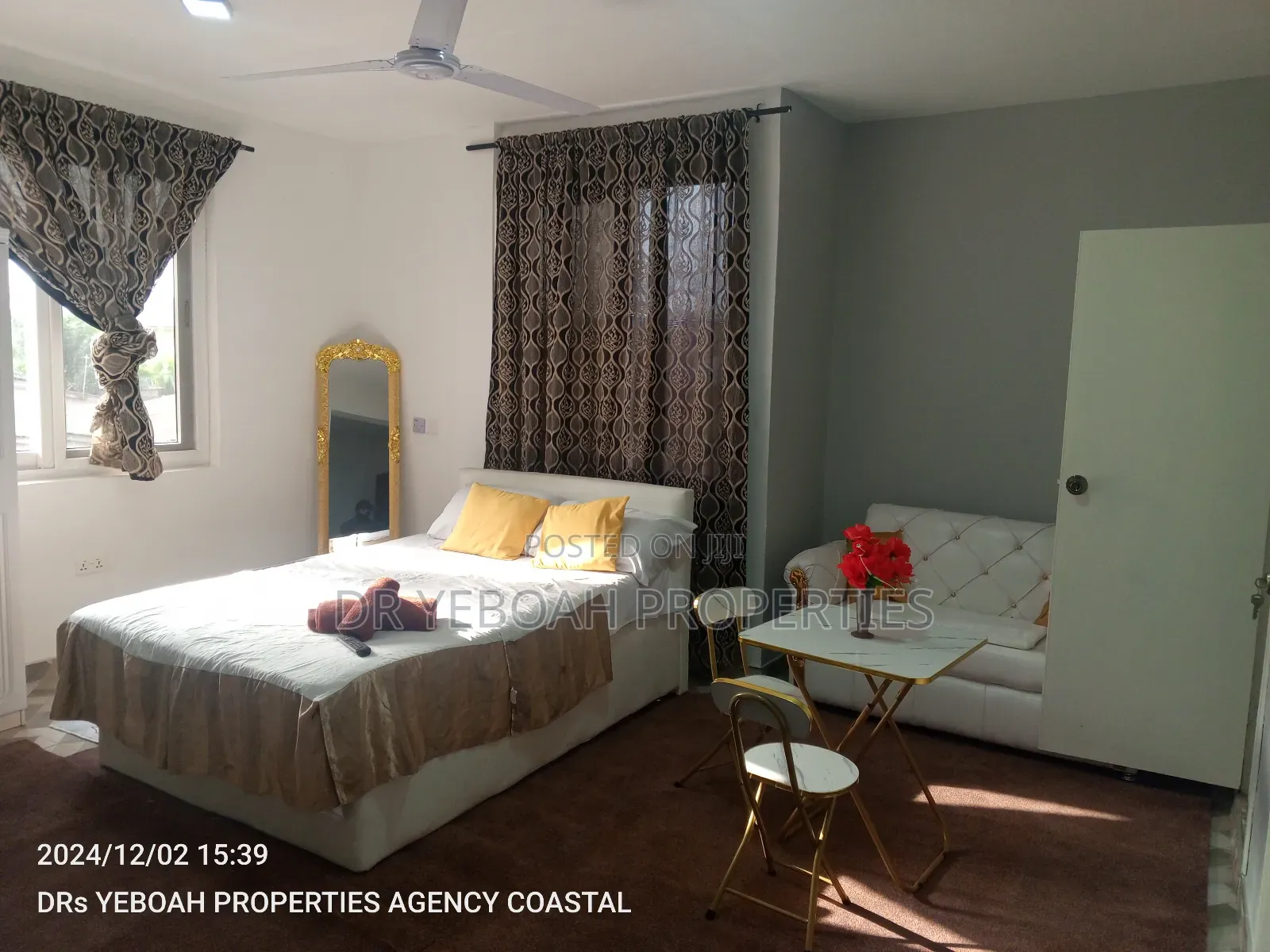 Furnished 1bdrm Apartment in Spintex:-Fully for rent in Spintex