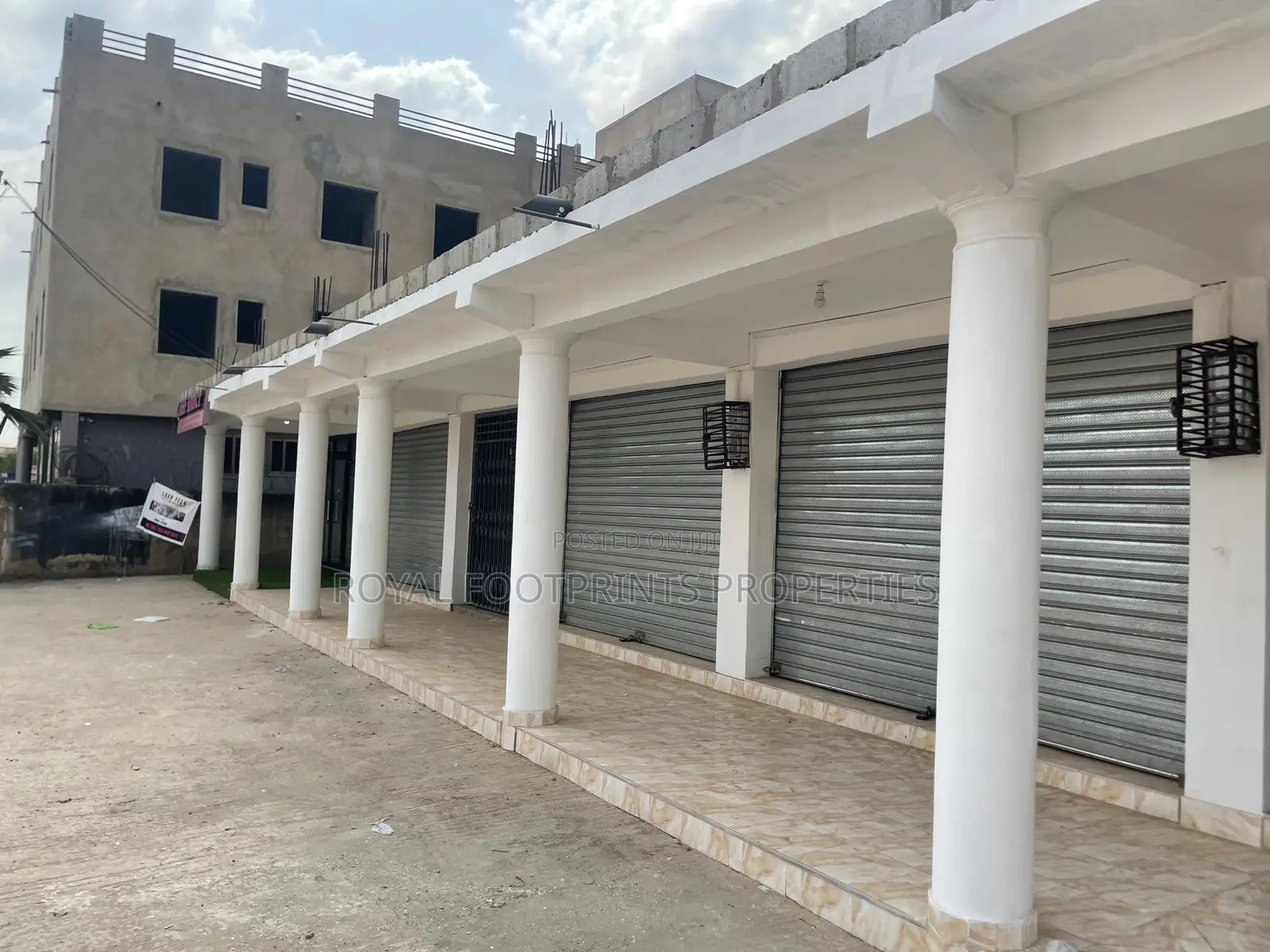 A Newly Built Single Shop at Ashaley Botwe in Ashaley Botwe