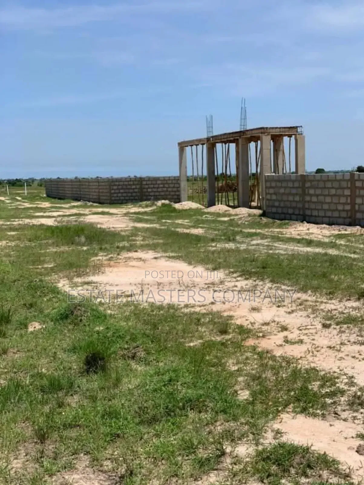 Naturally Flat Land Close to the Beach in Ningo-Prampram