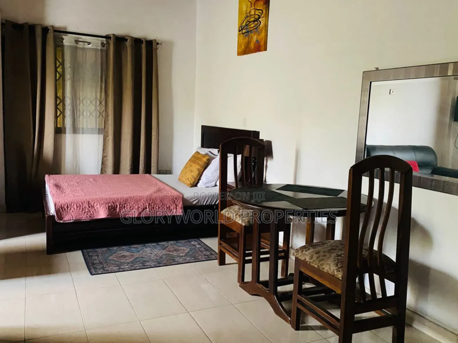 Spacious , Furnished Room at Spintex. (Ghc 550 a Day) in Spintex